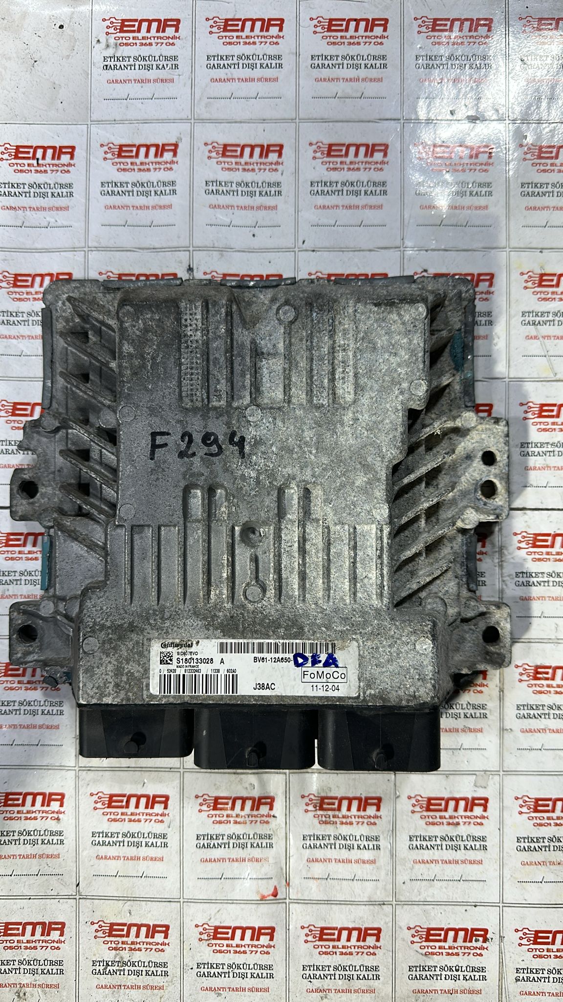 FORD FOCUS 3 1.6 TDCİ DİZEL MOTOR BEYNİ BV61-12A650-DFA